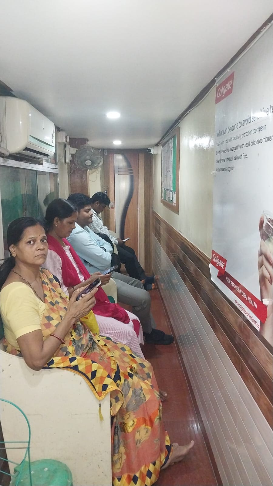 Clinic waiting area - Dental clinic in Belur