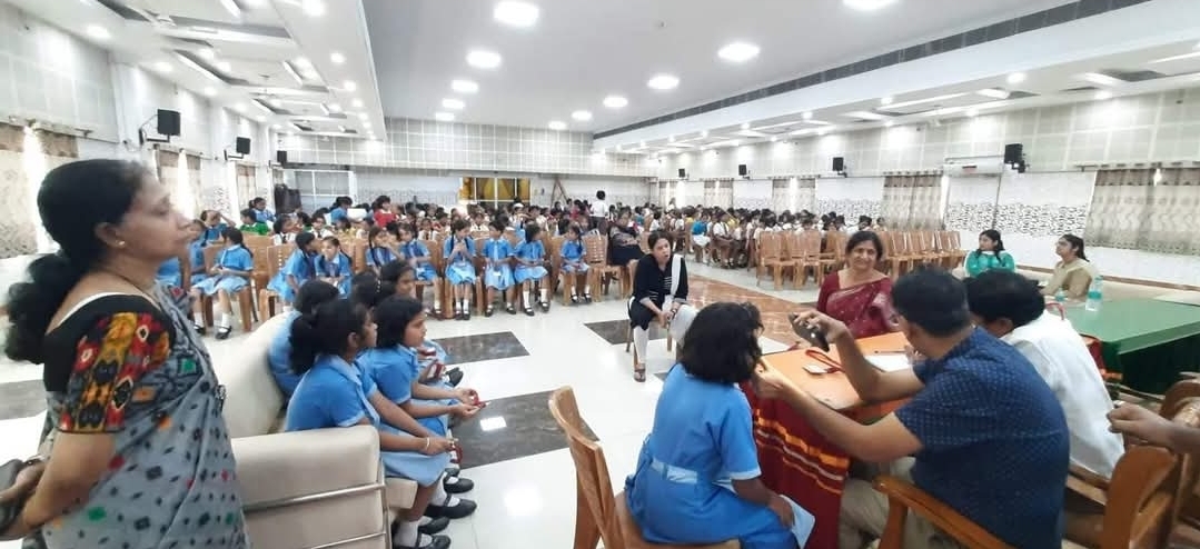 Dental screening camp event poster